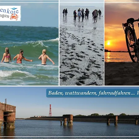 Krabbenkoje - Nordseeurlaub In Hochwertiger Mit Grossem Balkon Im Idyllischen *