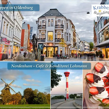 Apartamento Krabbenkoje - Nordseeurlaub In Hochwertiger Mit Grossem Balkon Im Idyllischen