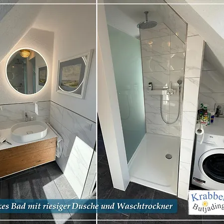 Apartamento Krabbenkoje - Nordseeurlaub In Hochwertiger Mit Grossem Balkon Im Idyllischen *