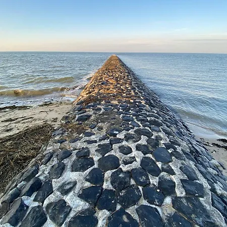 Neues Feriendomizil Krabbenkoje - Nordseeurlaub Mit Grossem Balkon Im Idyllischen Butjadingen