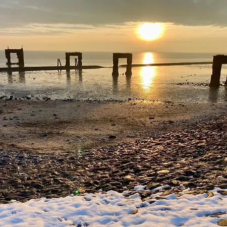 Apartman Neues Feriendomizil Krabbenkoje - Nordseeurlaub Mit Grossem Balkon Im Idyllischen *