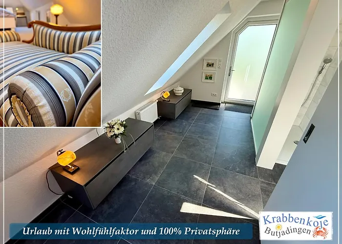 Krabbenkoje - Nordseeurlaub In Hochwertiger Mit Grossem Balkon Im Idyllischen Διαμέρισμα