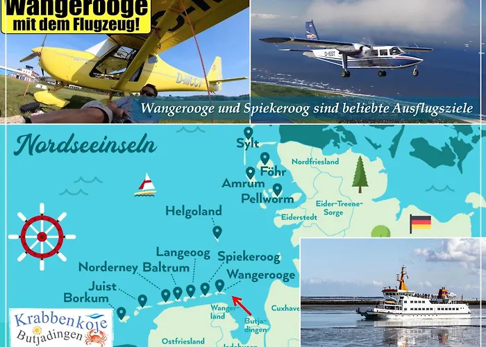 Krabbenkoje - Nordseeurlaub In Hochwertiger Mit Grossem Balkon Im Idyllischen Διαμέρισμα