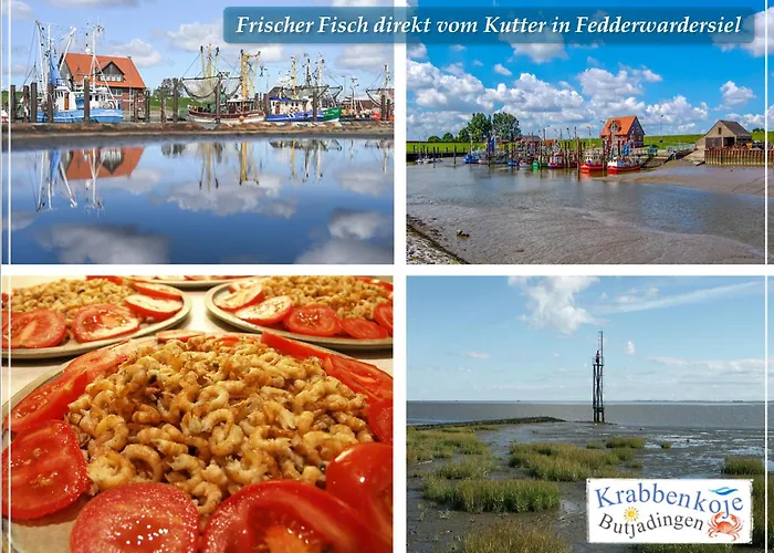 Krabbenkoje - Nordseeurlaub In Hochwertiger Mit Grossem Balkon Im Idyllischen Διαμέρισμα Butjadingen