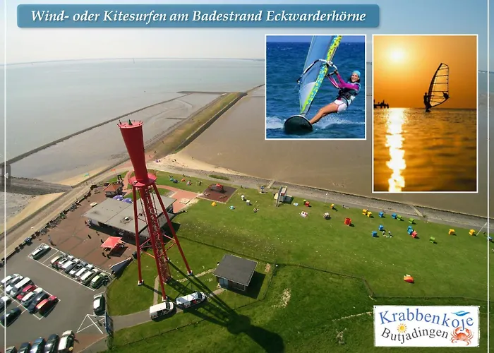 Krabbenkoje - Nordseeurlaub In Hochwertiger Mit Grossem Balkon Im Idyllischen Butjadingen